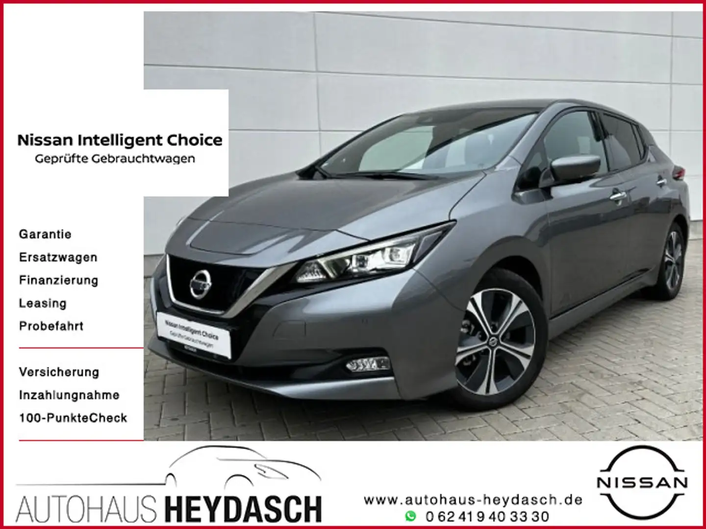 Nissan Leaf N-Connecta *LED*Navi*Winterpaket*SOH 97%* Gris - 1
