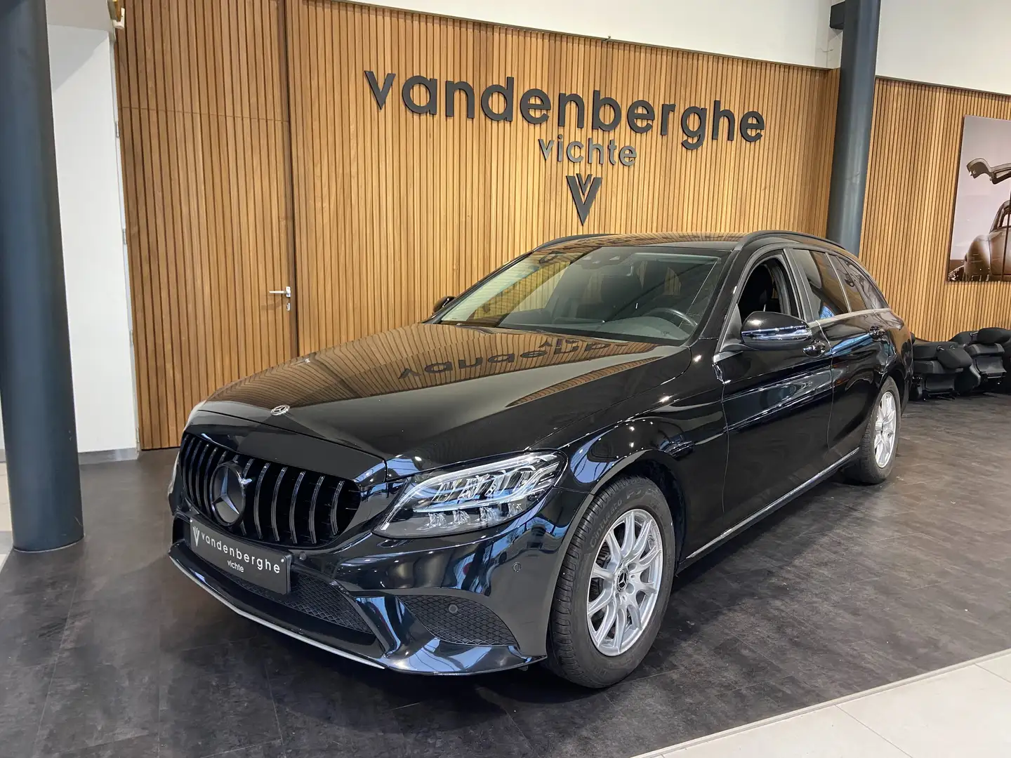 Mercedes-Benz C 180 9G-TRONIC verduisterde ruit camera pts verwarmde Zwart - 2