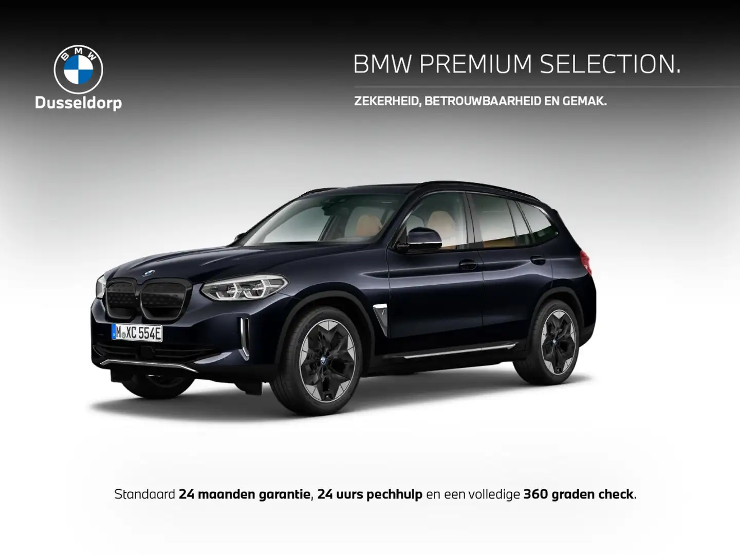 BMW iX3 High Executive 80 kWh Zwart - 1