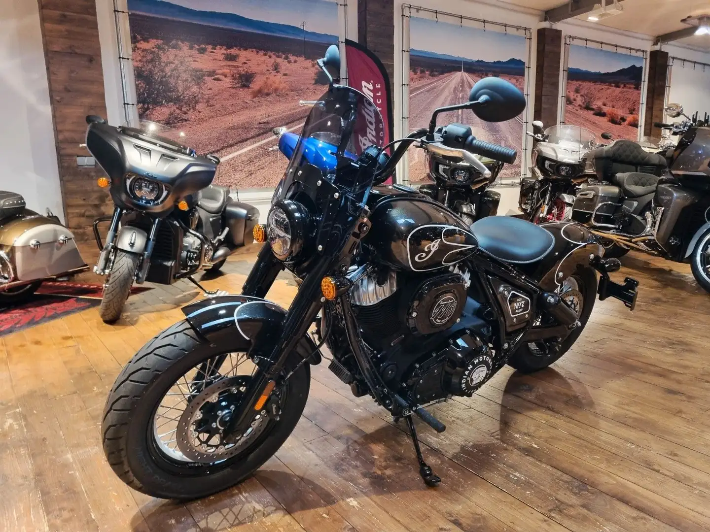 Indian Chief Bobber  "Jack Daniel's No. 63 + 500€/2,99% Gris - 2