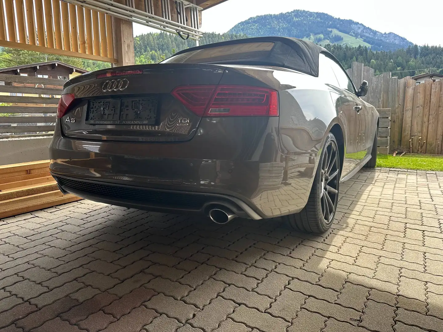 Audi A5 A5 Cabrio 3,0 TDI quattro Sport S-tronic Sport Beige - 2