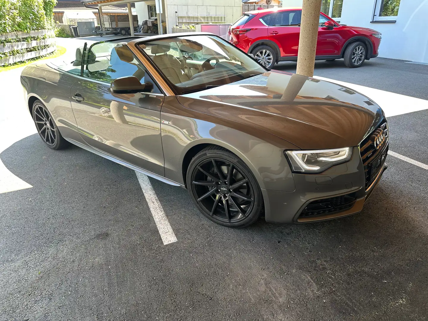 Audi A5 A5 Cabrio 3,0 TDI quattro Sport S-tronic Sport Beige - 1