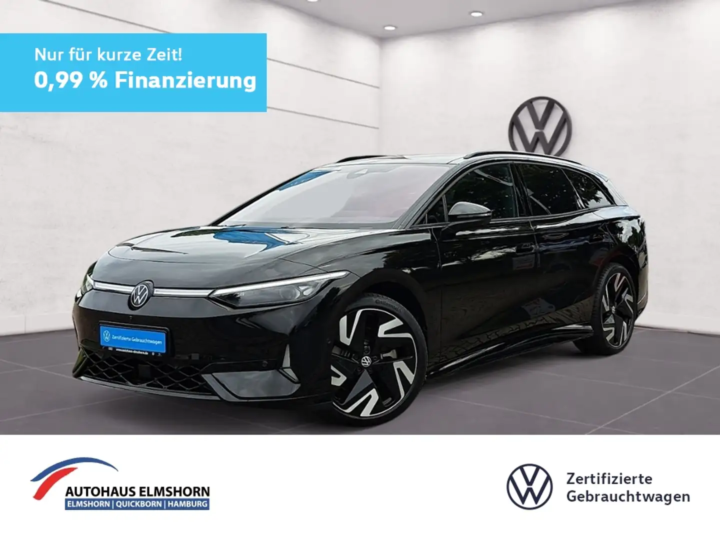 Volkswagen ID.7 Tourer GTX 4Motion 0,99% NAV PANO MATRIX 21" DCC Schwarz - 1