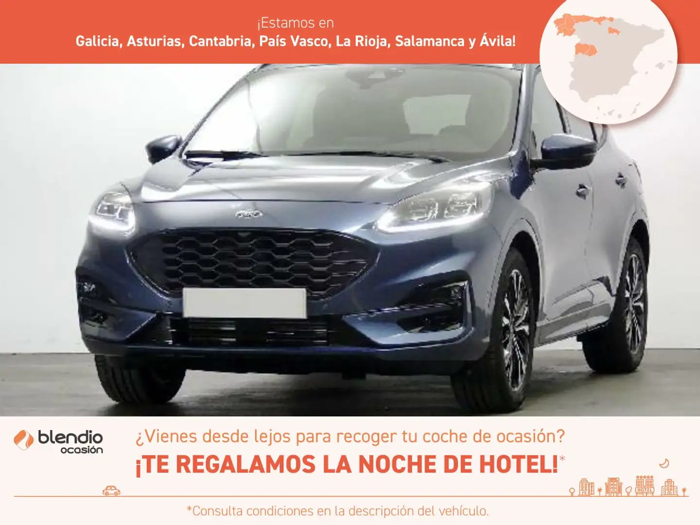 Ford Kuga 1.5 EcoBoost ST-Line X FWD 150 Azul - 1
