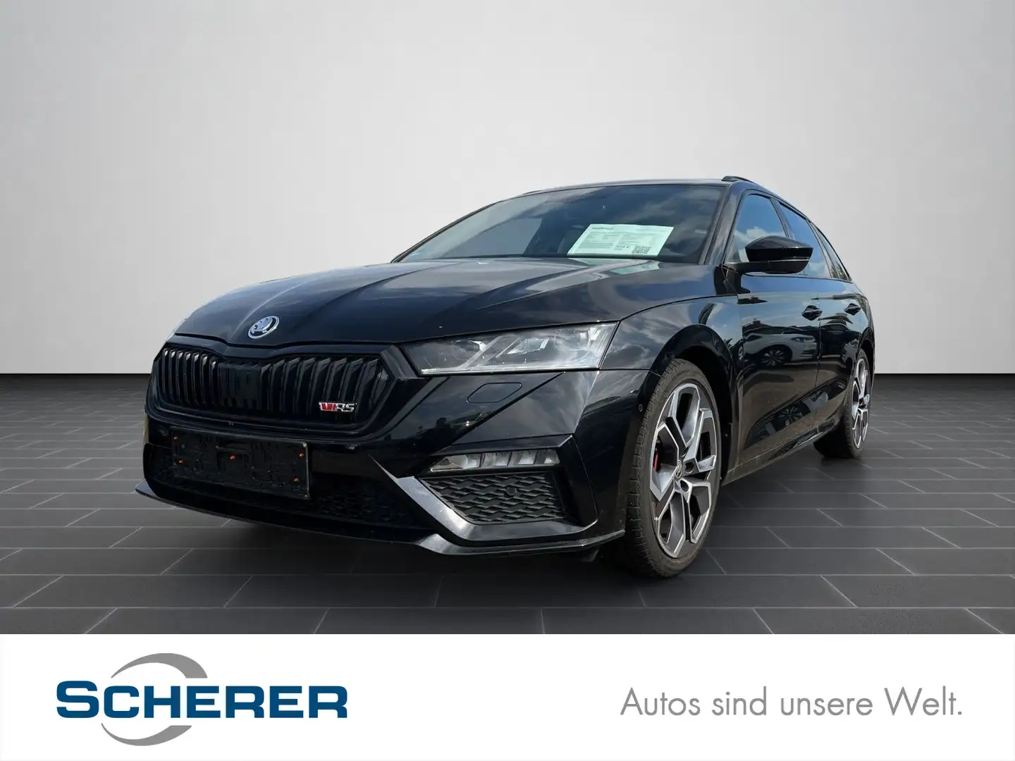 Skoda Octavia Combi RS 2.0 TDI DSG 4x4 ACC CANTON HUD Schwarz - 1