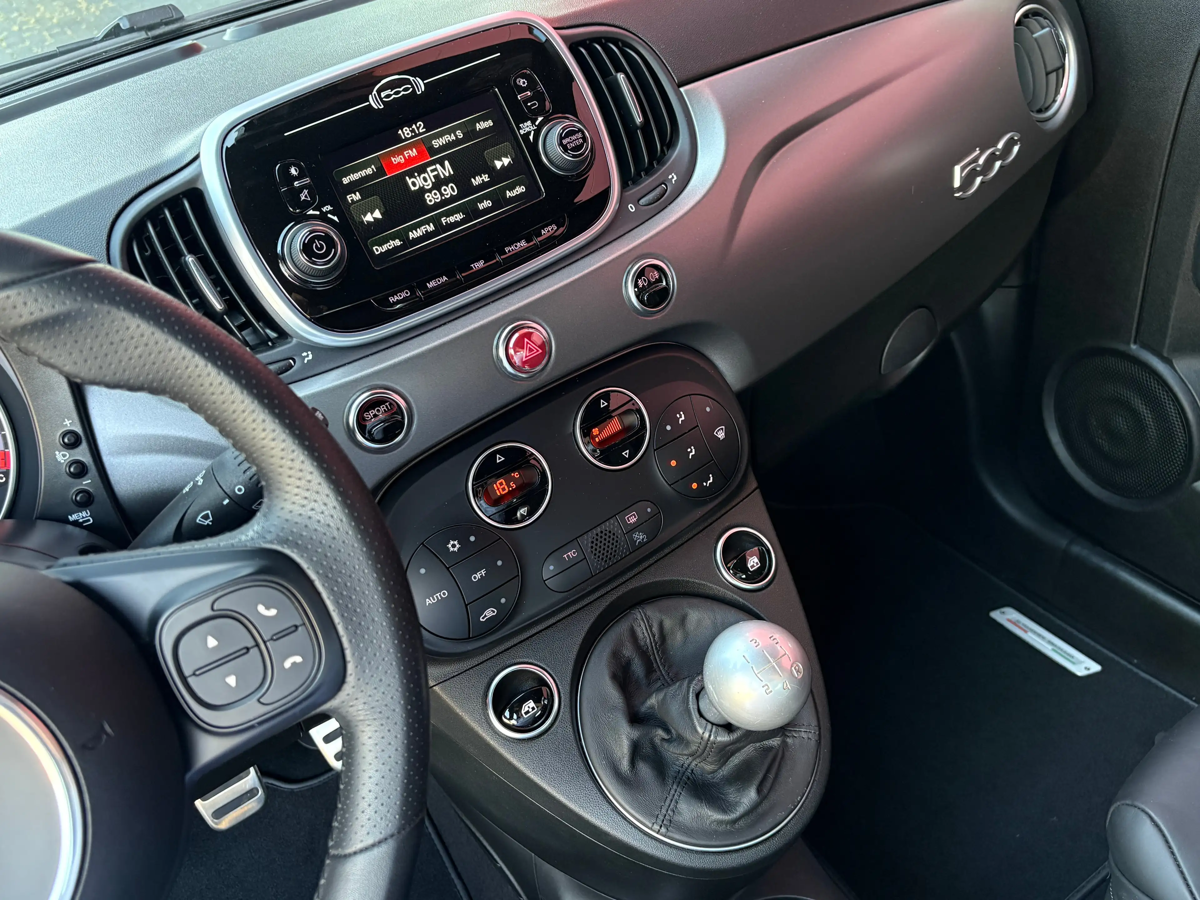 Abarth 595 TURISMO G-TECH 200PS KIT ESTETICO PAKET LEDER TOP* — photo 14
