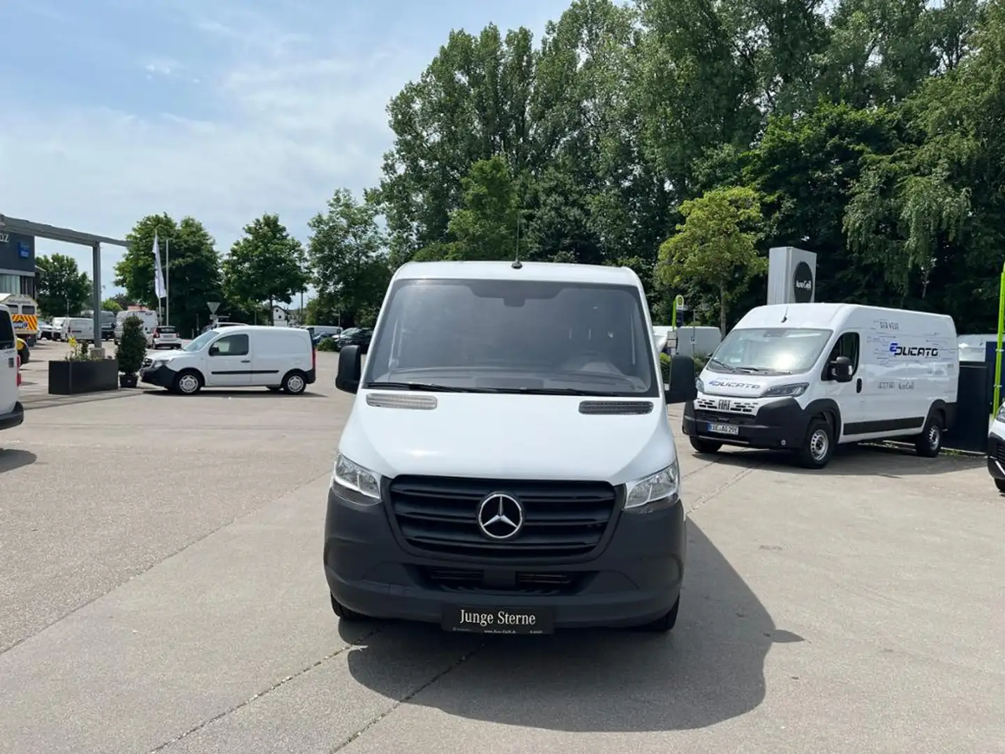 Mercedes-Benz Sprinter 211 KASTEN 6-Gang Holzboden DAB AHK Blanc - 2
