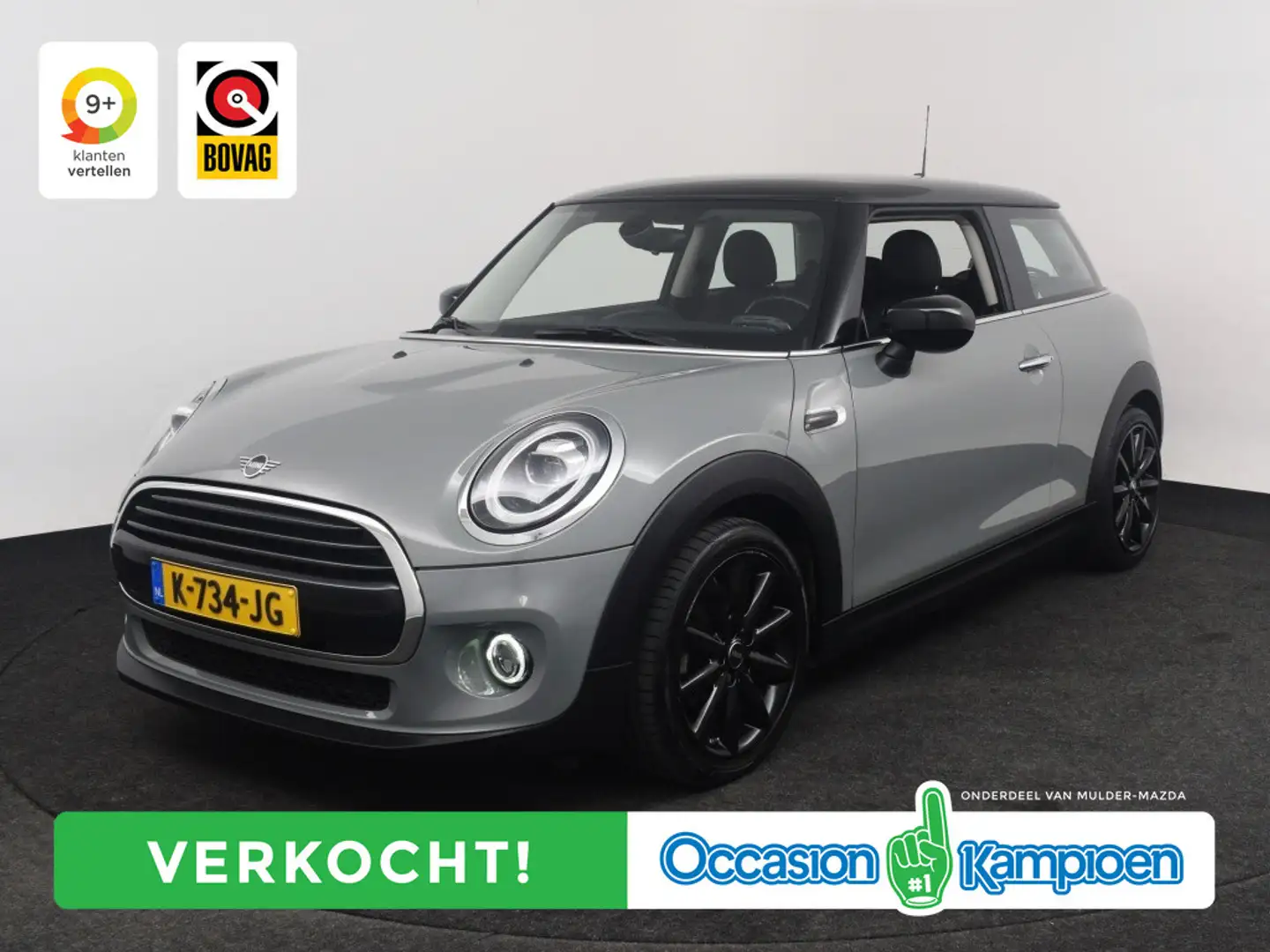 MINI Cooper Mini 1.5 | 17 inch • LED • Union Jack • Keyless Grigio - 1