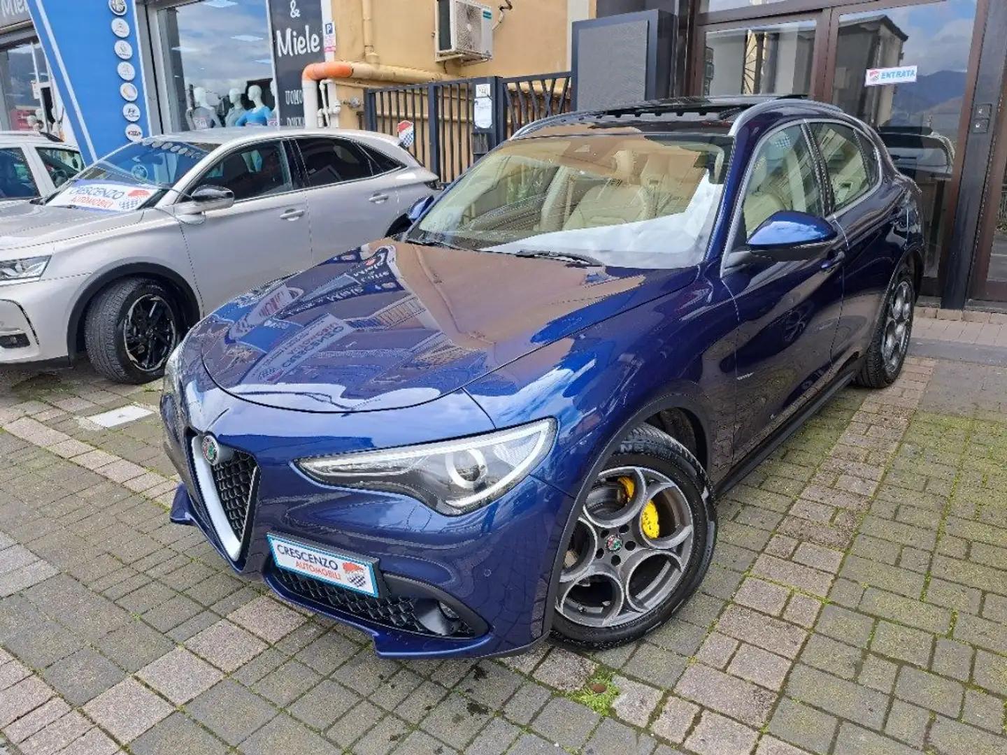 Alfa Romeo Stelvio 2.2 D 150 CV AT8 - LUSSO - TETTO APRIB Blu/Azzurro - 2