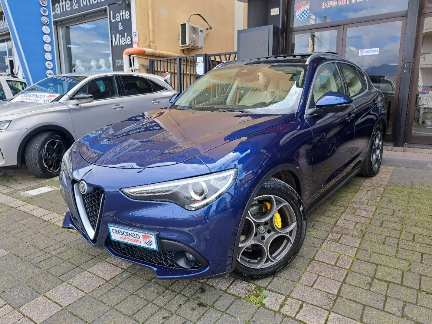 Alfa Romeo Stelvio 2.2 D 150 CV AT8 - LUSSO - TETTO APRIB Blu/Azzurro - 1