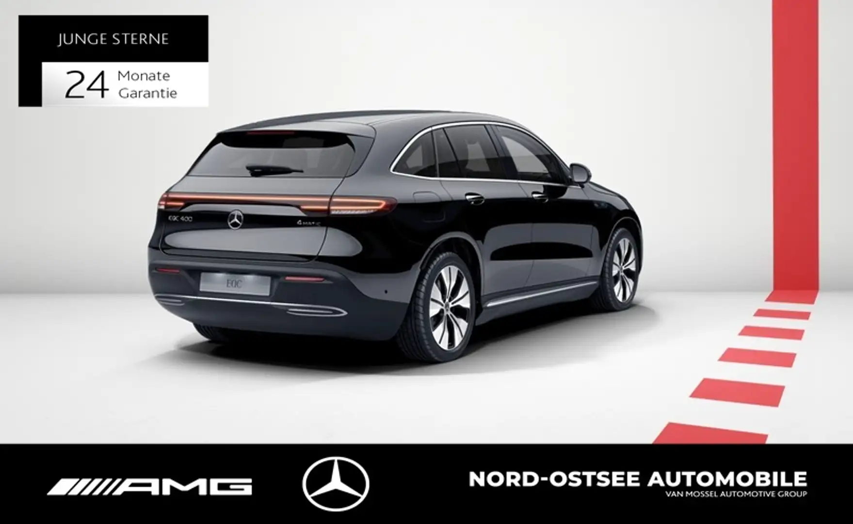 Mercedes-Benz EQC 400 4M SITZKLIMA SHD MULTIBEAM HUD 360° LHZ Schwarz - 2