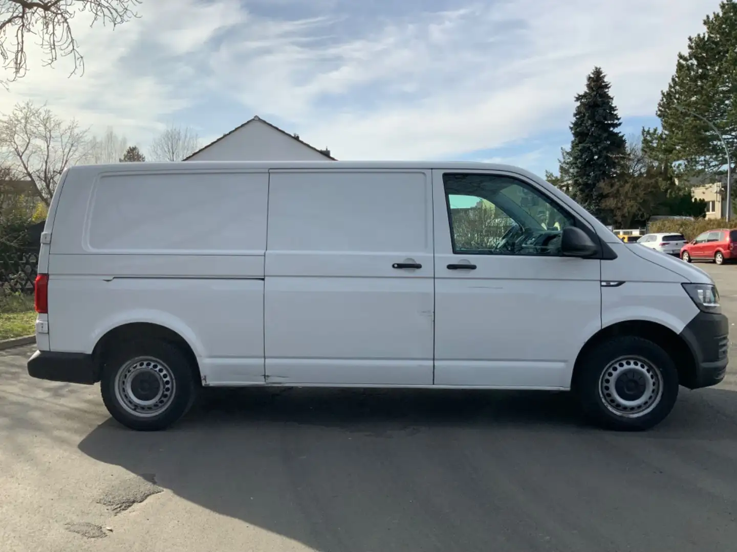 Volkswagen T6 Transporter Kasten-Kombi Kasten lang*1:HAND* Weiß - 2