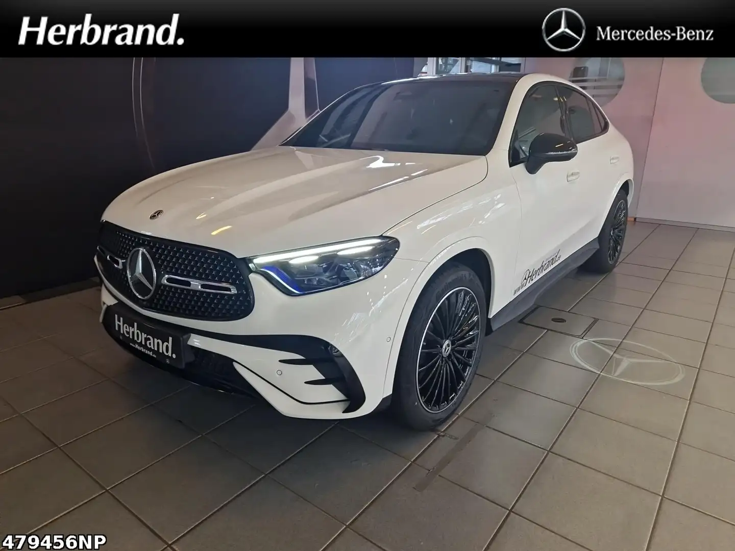 Mercedes-Benz GLC 220 d 4MATIC Coupé EDITION+DIGITAL+PANO+AHK+ Blanc - 1