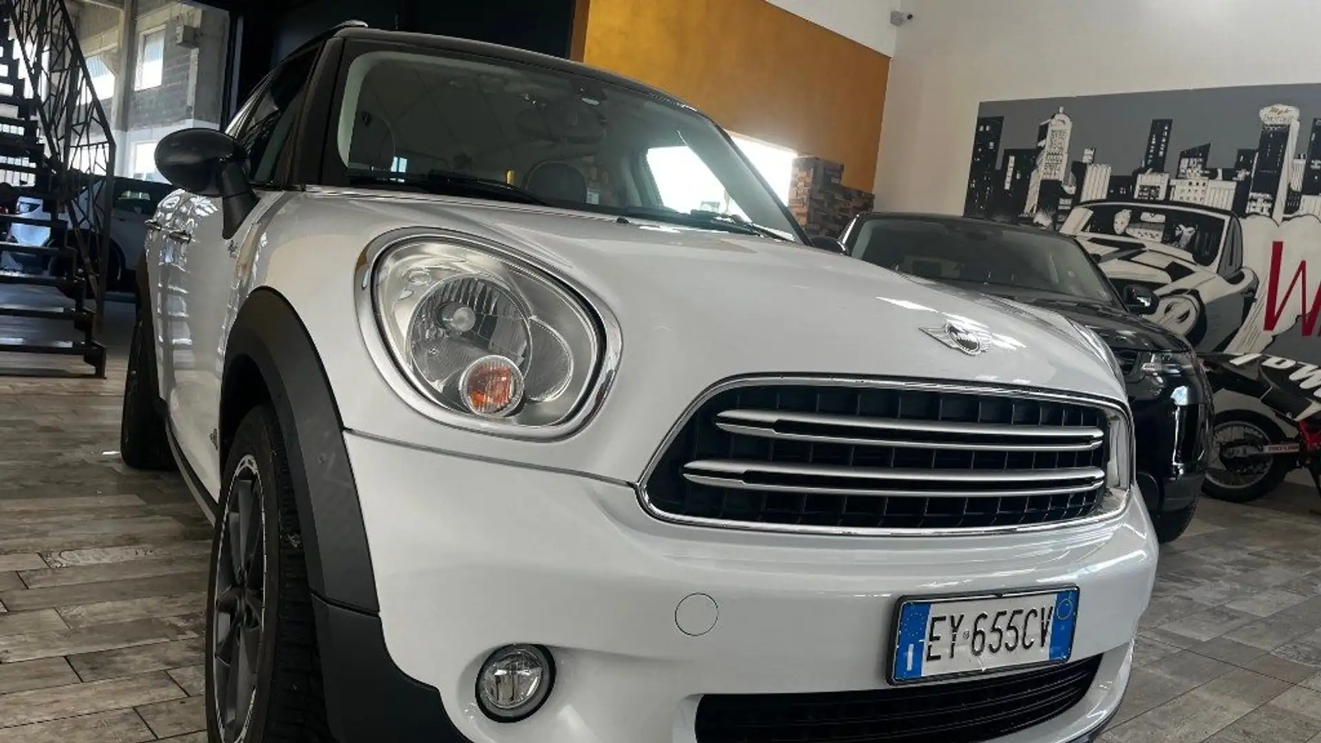 MINI Cooper D Countryman Mini ALL4-eu 6-pelle-uniprop Fehér - 2