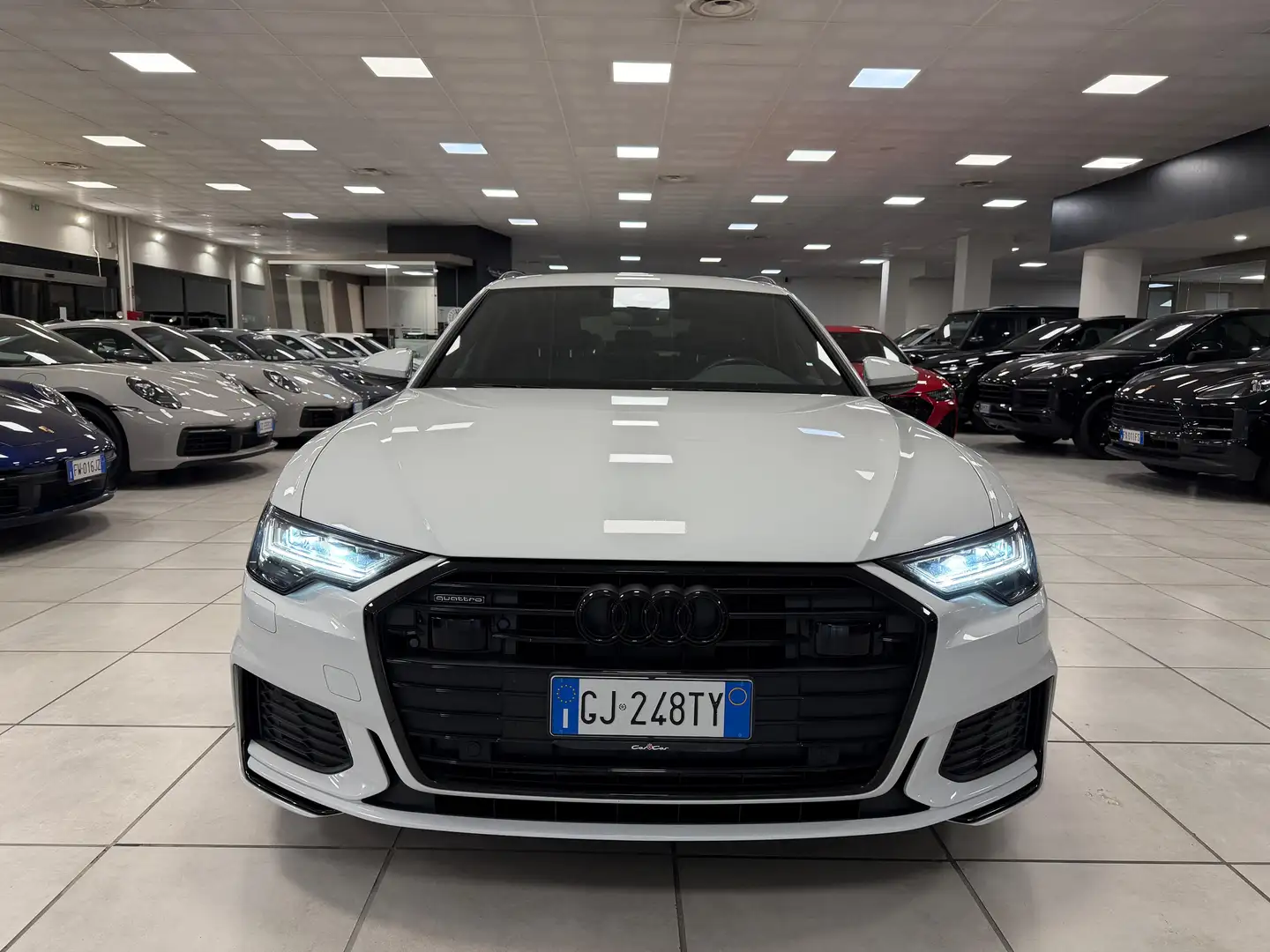 Audi A6 Avant 50 3.0 tdi mhev quattro S Line Bianco - 2