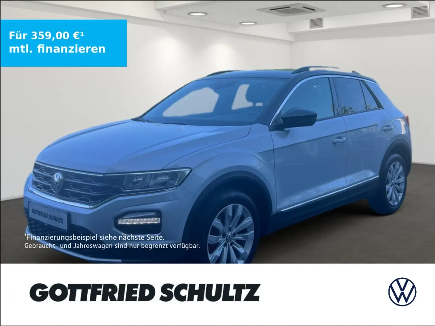 Volkswagen T-Roc 2.0 TSI Sport 4M DSG NAVI STHZG ACC SHZ PDC LM Weiß - 1