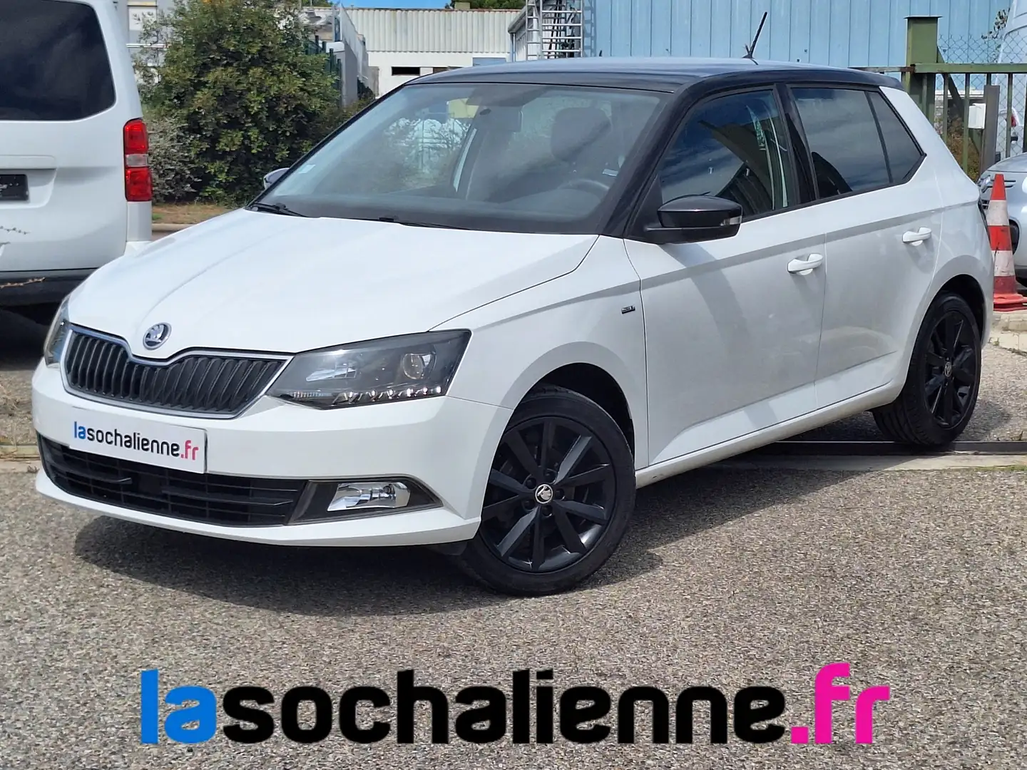 Skoda Fabia 1.0 MPI 60 ch Greentec Drive Blanc - 1