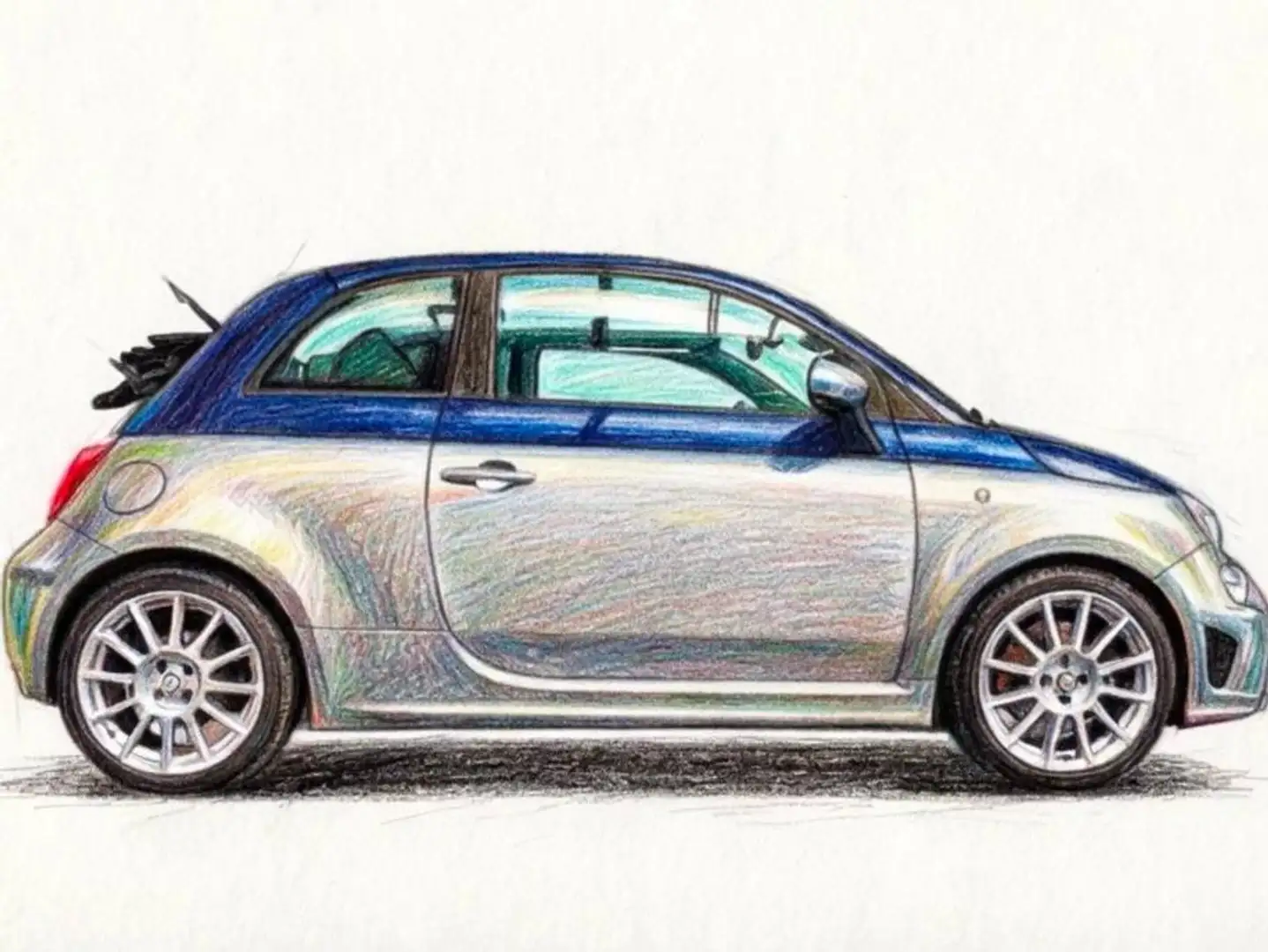 Abarth 695C Aut. Rivale SPECIAL EDITION N° 0219 Grau - 1