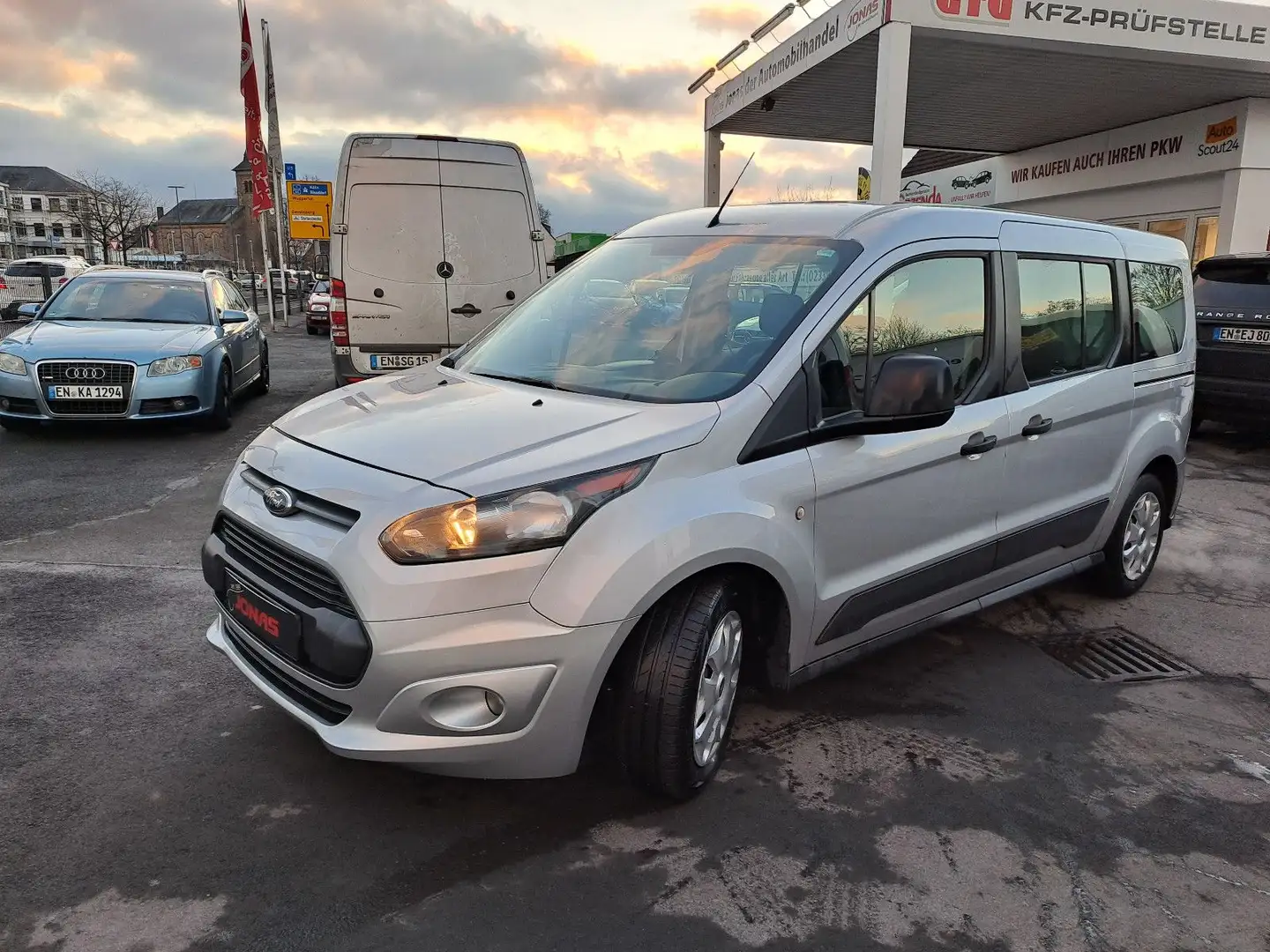 Ford Transit Connect Kombi lang Trend *AT-Motor 37Tkm Silber - 2