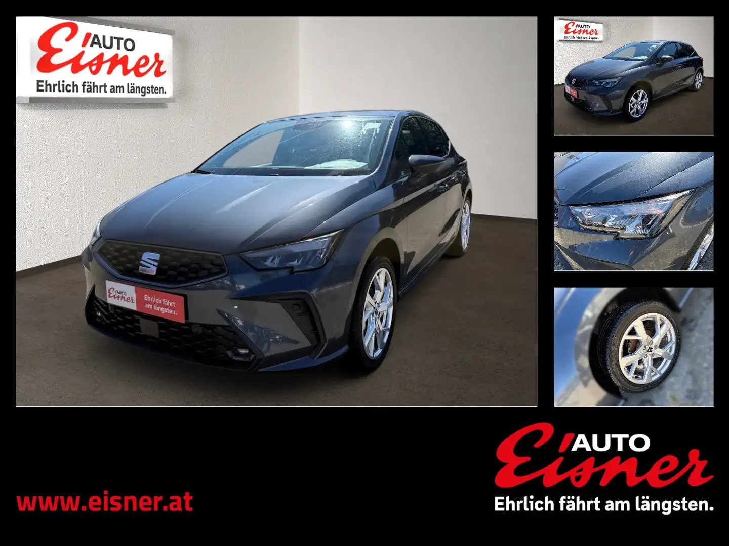 SEAT Ibiza FR 1.0 TSI 95PS 2xKlima Facelift Kam. Grau - 1