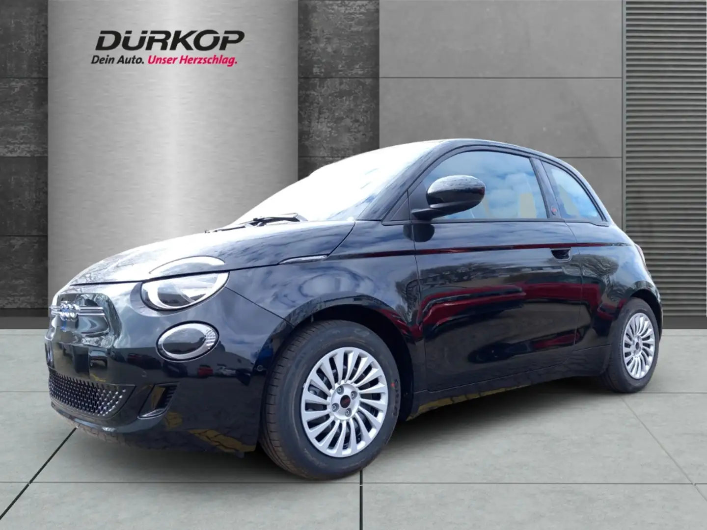 Fiat 500e Red MY25-RED 42 kWh, Sitzheizung, 360° Drone View, Zwart - 1