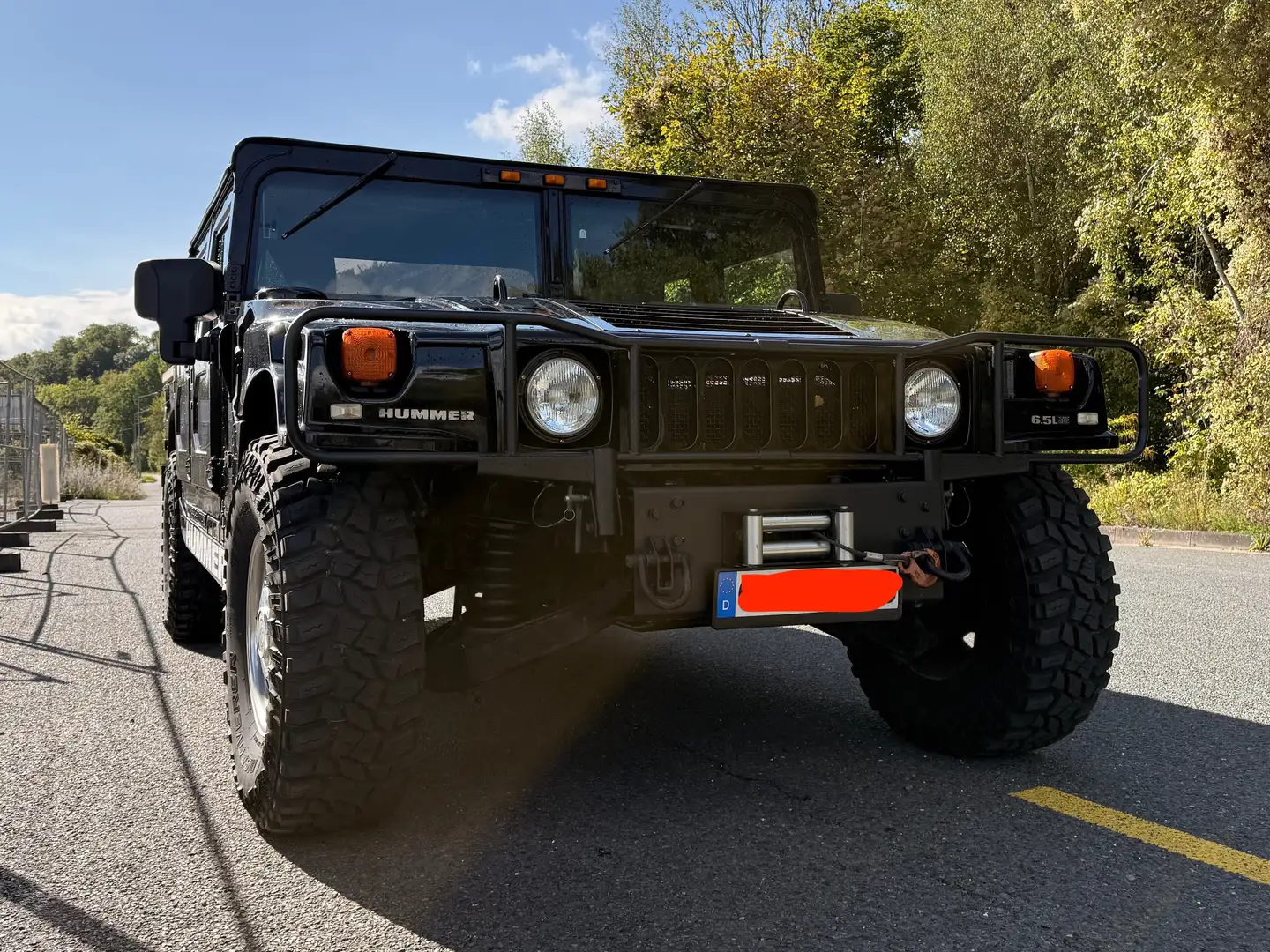 HUMMER H1 Zivil / 8-fach bereift Чорний - 1