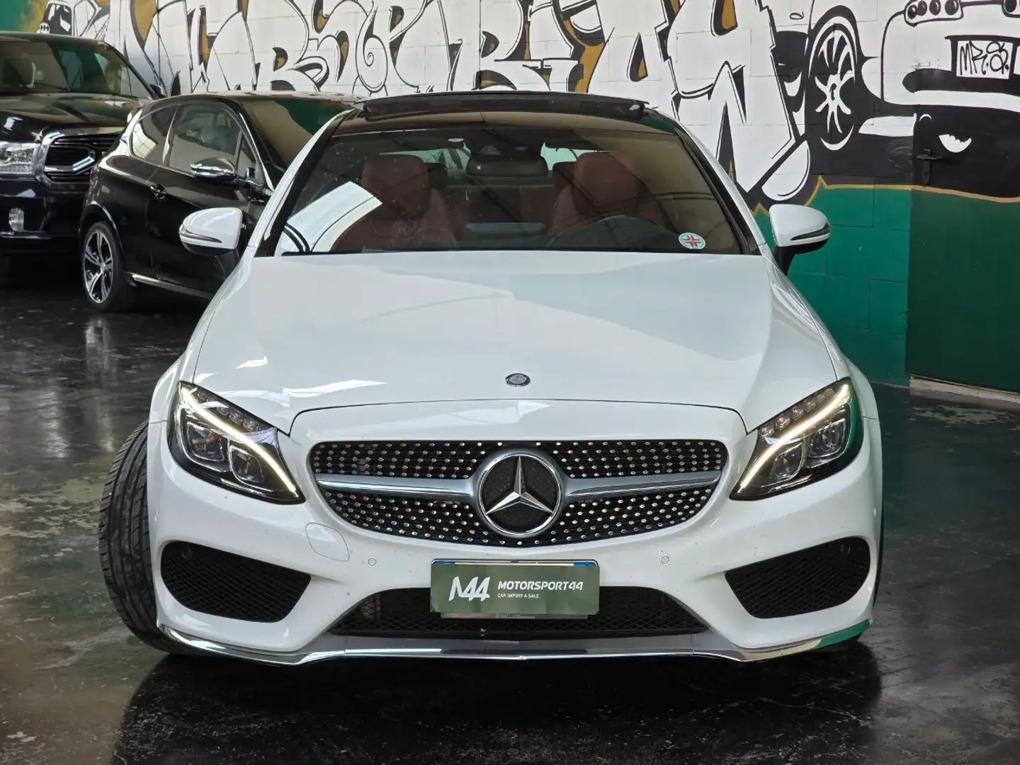 Mercedes-Benz C 250 C Coupe 250 d Premium Plus auto Bianco - 2