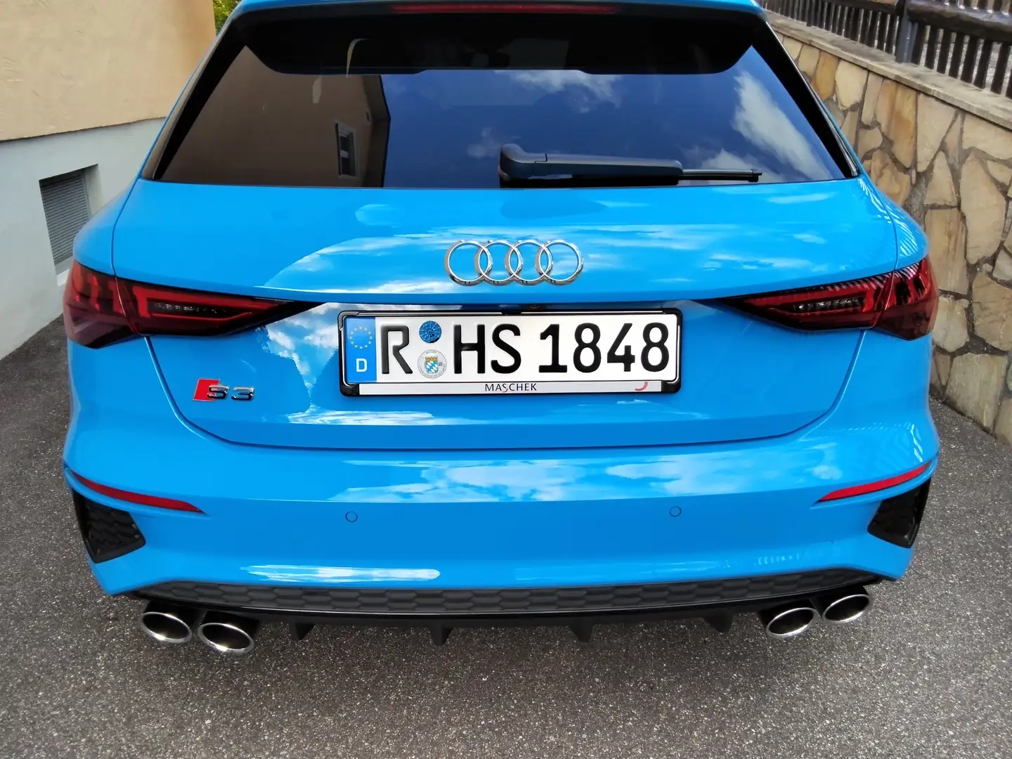 Audi S3 S3 TFSI Limousine quattro S tronic Blau - 2