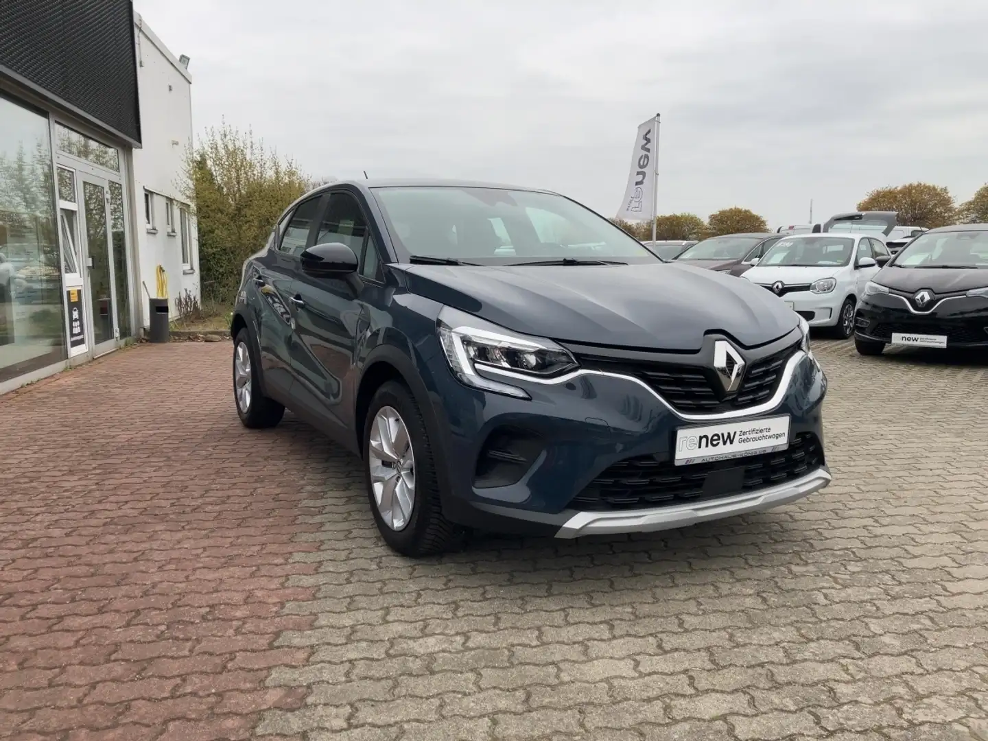 Renault Captur 1.0 TCe 90 EQUILIBRE KLIMA*NAVI*Tempomat Blau - 2