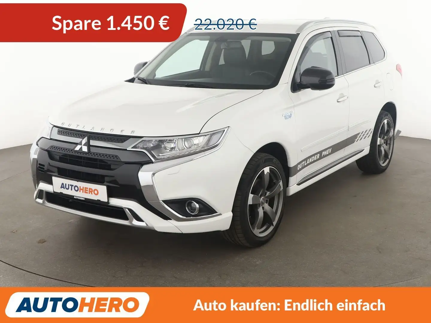Mitsubishi Outlander PHEV 4WD Aut.*NAVI*TEMPO*CAM*SHZ* Weiß - 1