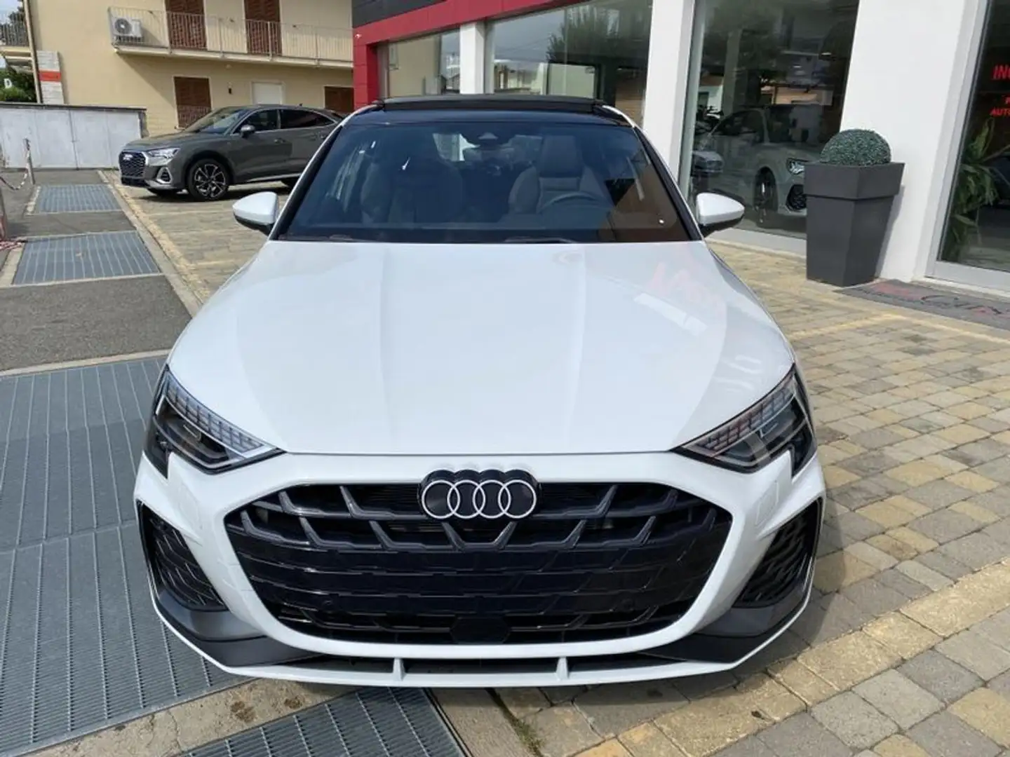Audi A3 SPB SPORTBACK 35 TDI S tronic 2X S line MATR-TETTO Blanc - 2