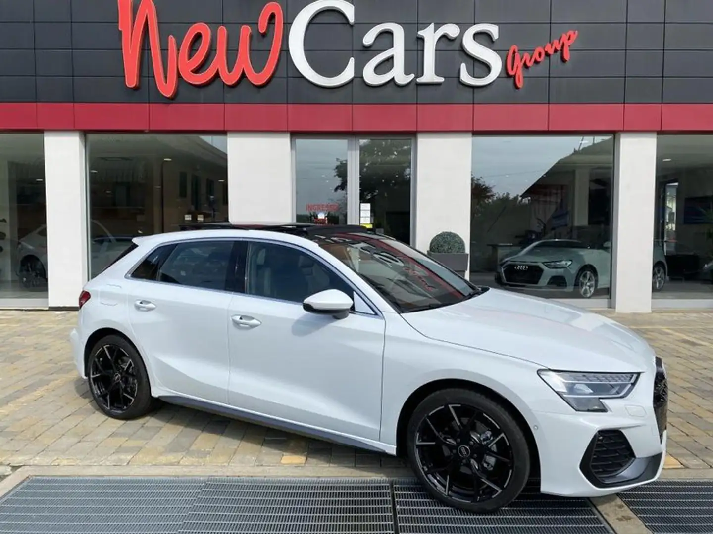 Audi A3 SPB SPORTBACK 35 TDI S tronic 2X S line MATR-TETTO Blanc - 1