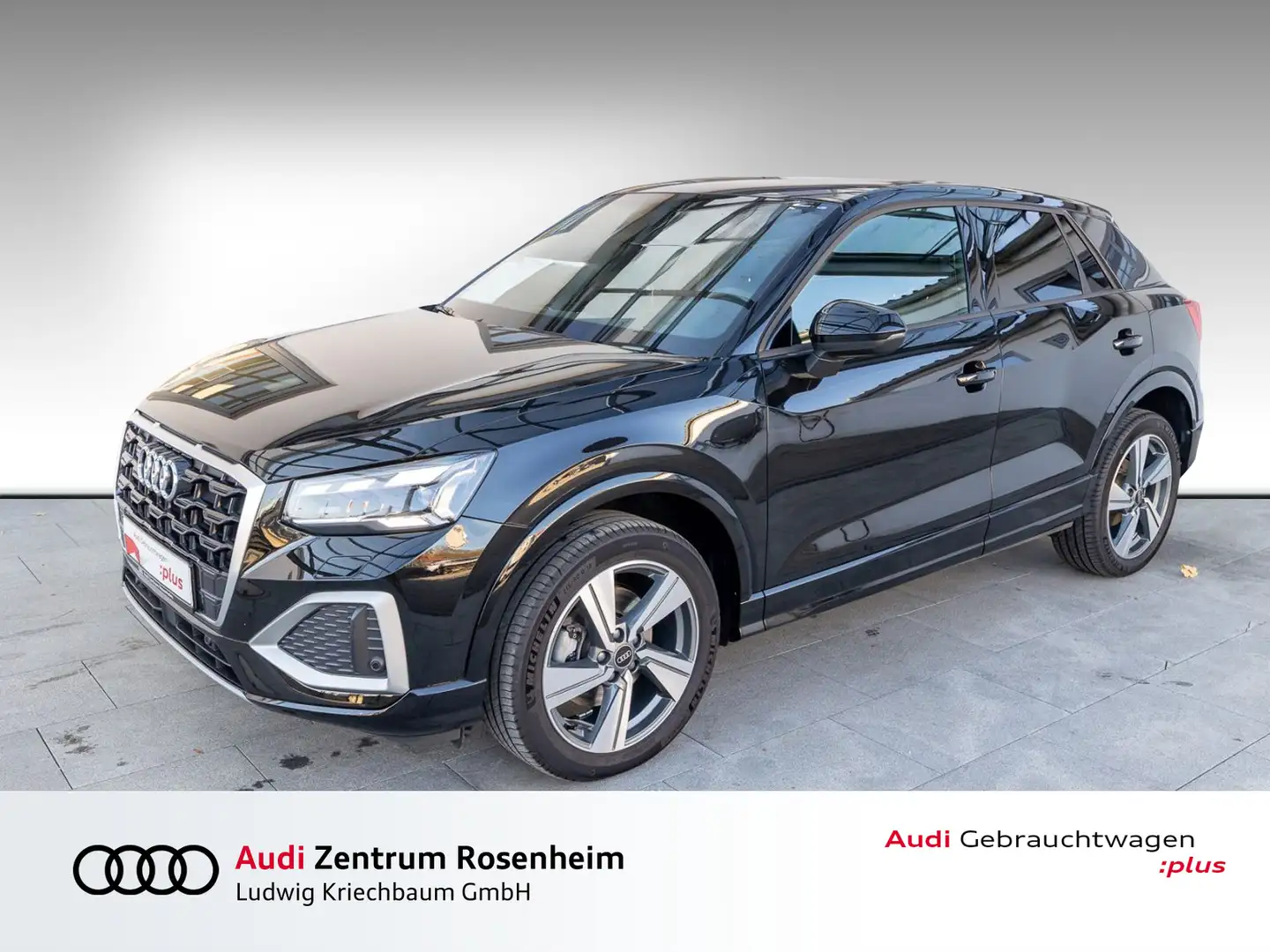 Audi Q2 advanced 35 TDI quattro S tr. (AHK, Matrix, Nav Schwarz - 1