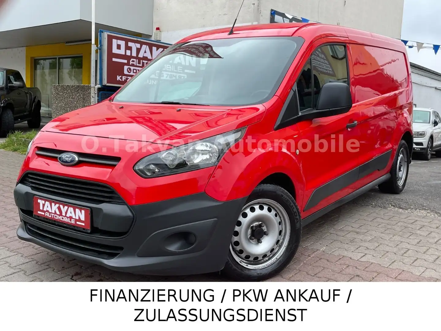 Ford Transit Connect Kasten lang Rot - 1