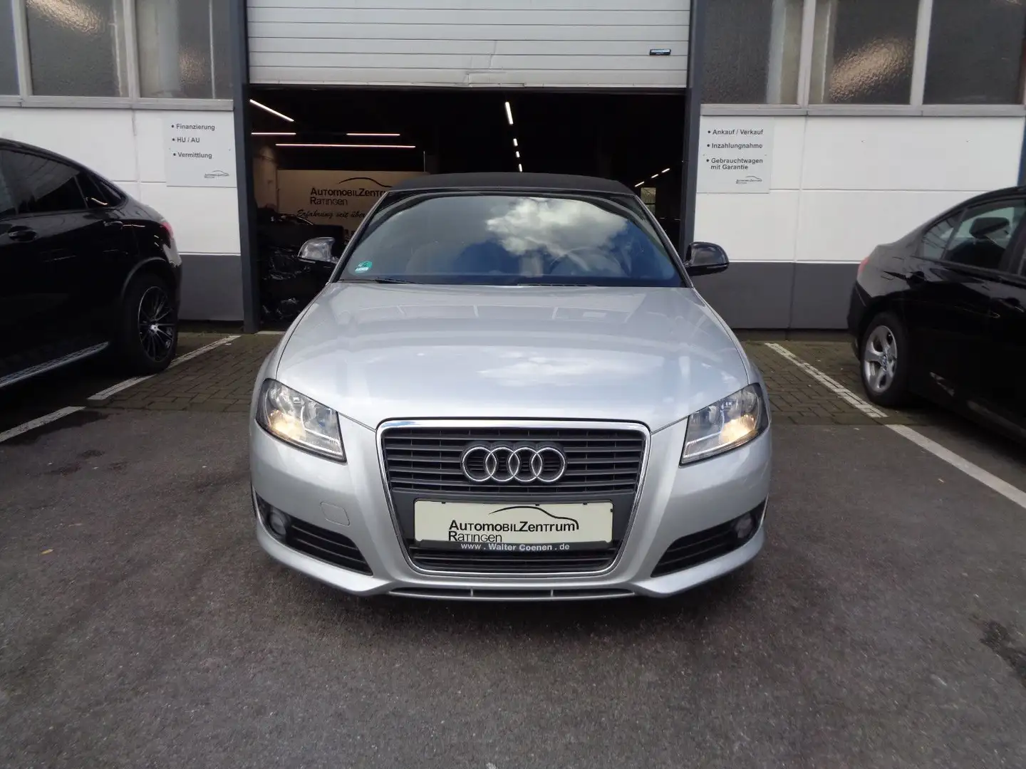 Audi A3 Cabriolet 1.6 Attr.*ALU*PDC*S-HEFT*ZHNR NEU* Silber - 2