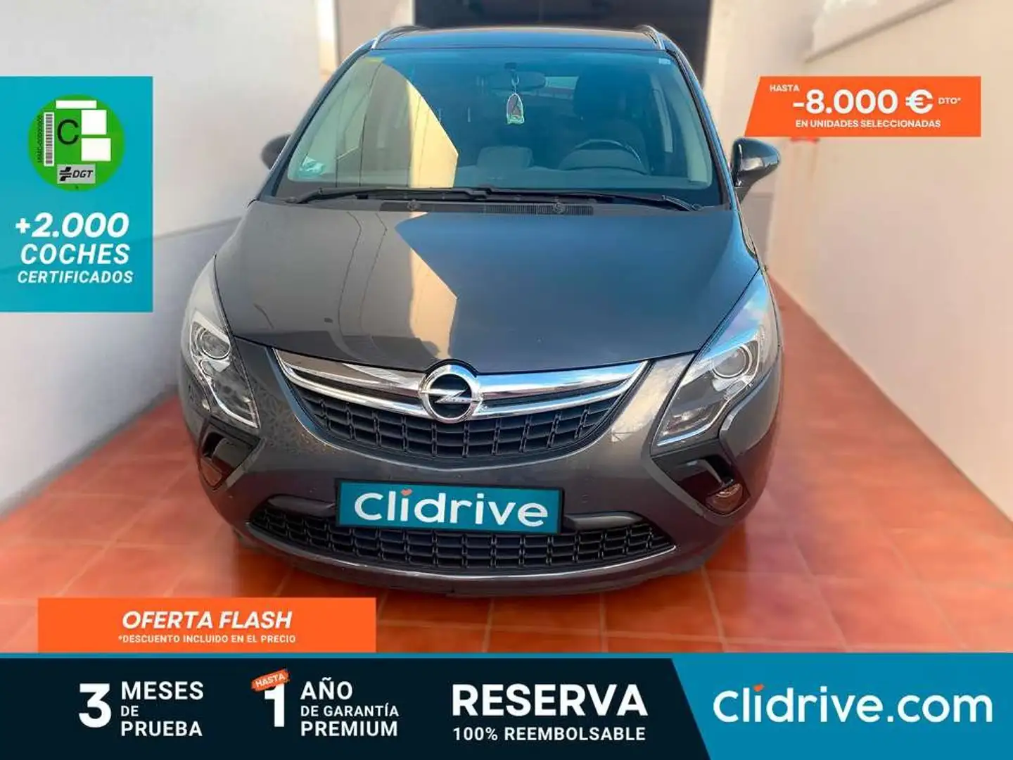 Opel Zafira 1.6CDTI S/S Selective 136 Gris - 1