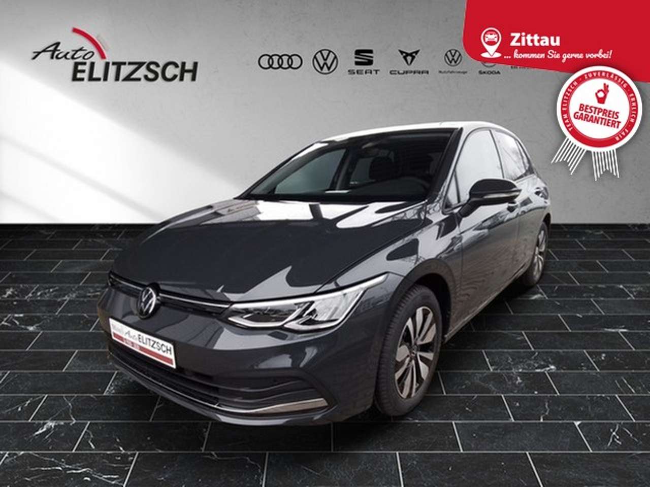 Volkswagen Golf 2024 — VIII TSI Move LED Navi SHZ AID RFK