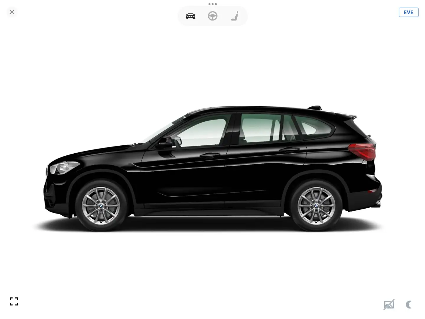 BMW X1 sDrive18i Schwarz - 2