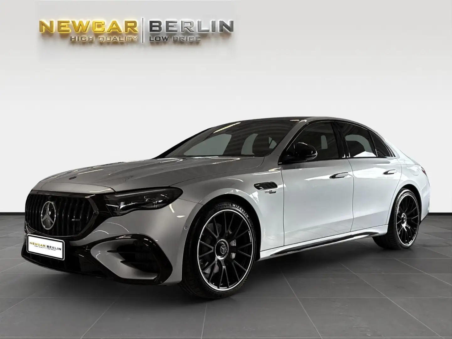 Mercedes-Benz E 53 AMG Hybrid 4Matic+*Pano*ACC*Burmester*HUK* Silber - 1