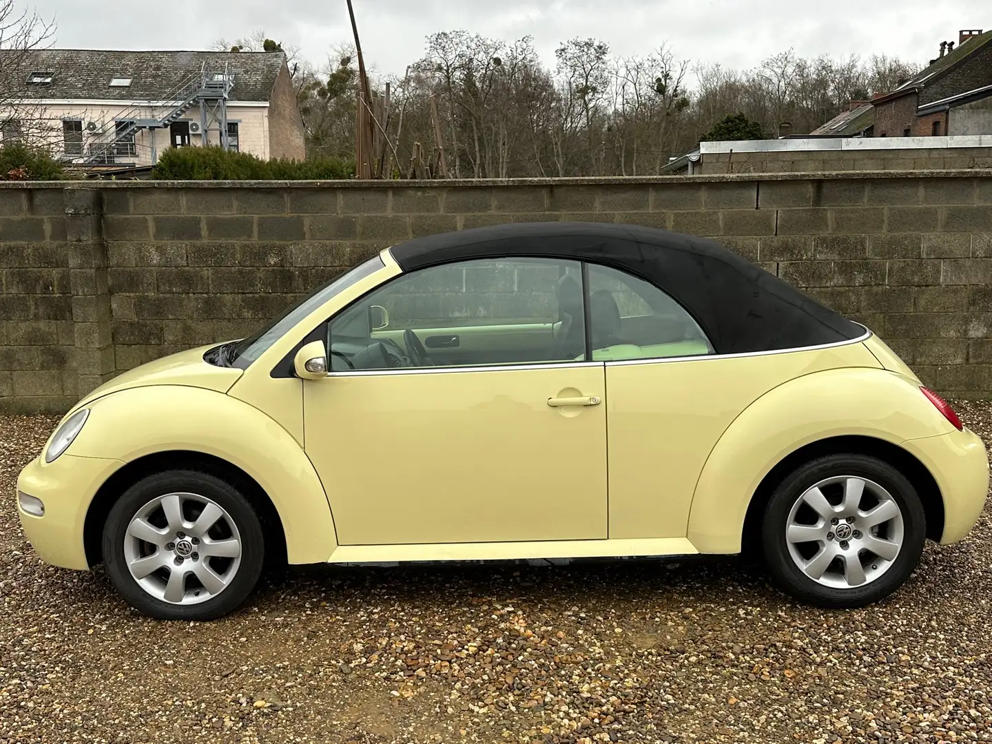 Volkswagen New Beetle 1.9 TDi  Clim Cuir chauffée Etat impeccable Ct Ok Beżowy - 2