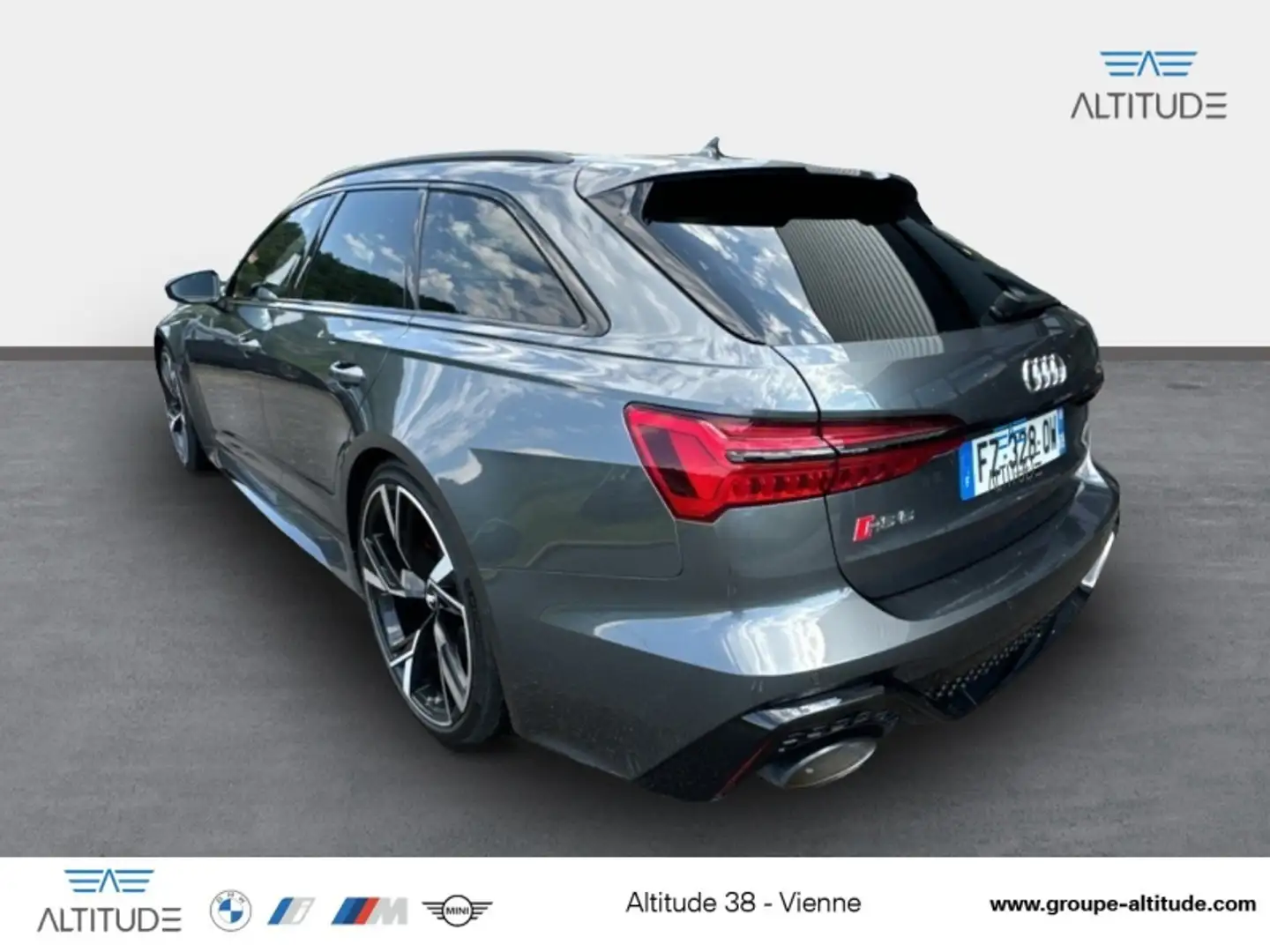 Audi RS6 4.0 V8 TFSI 600ch quattro tiptronic Gris - 2