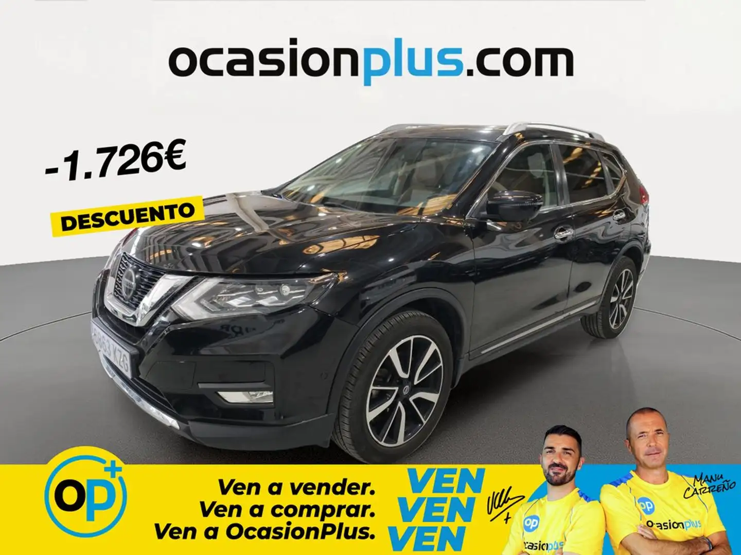 Nissan X-Trail 1.7 dCi Tekna 4x4-i CVT Negro - 1