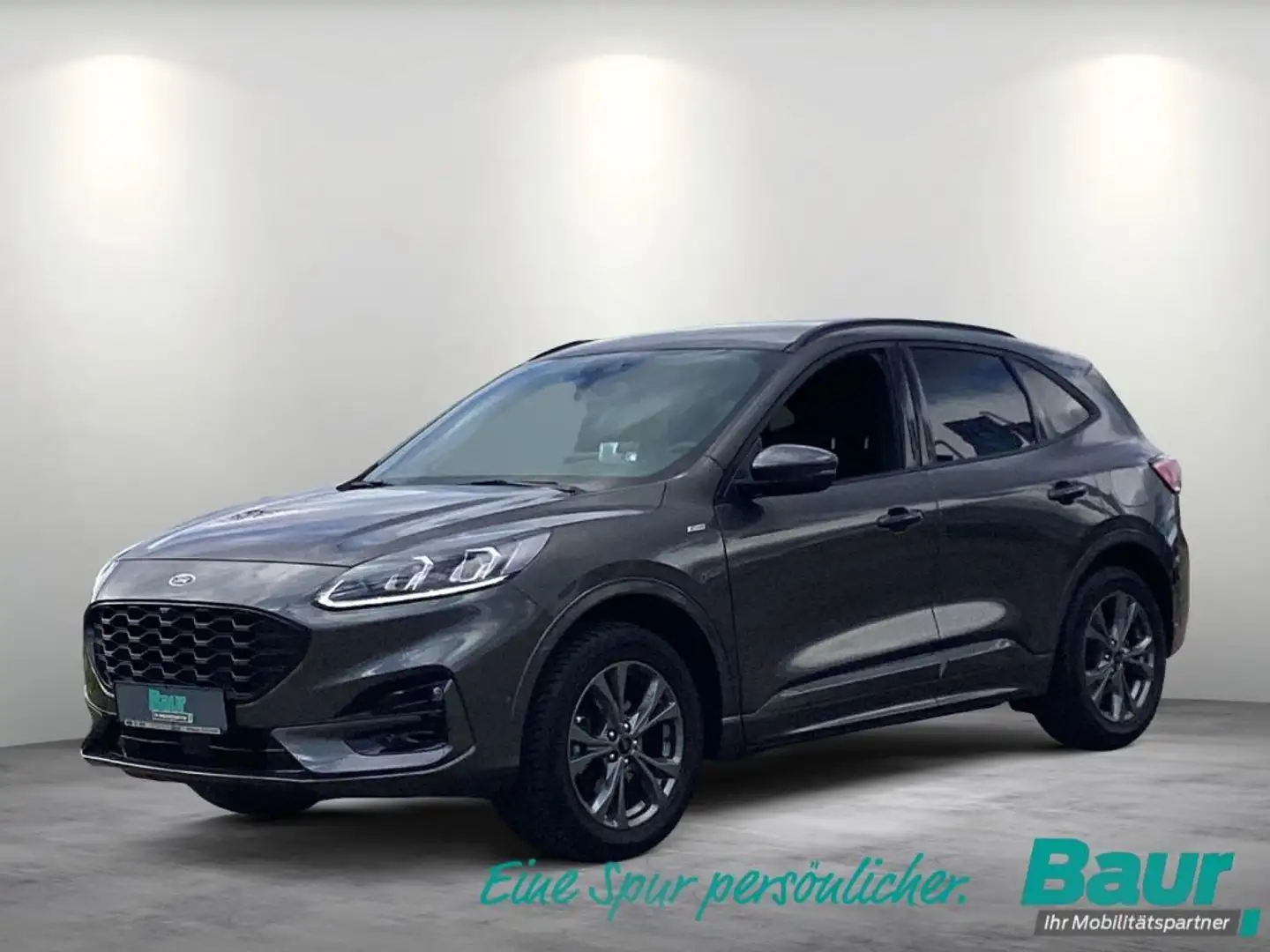 Ford Kuga 2.5 Duratec FHEV 4x4 ST-LINE X AHK schwenkbar LED Grau - 1