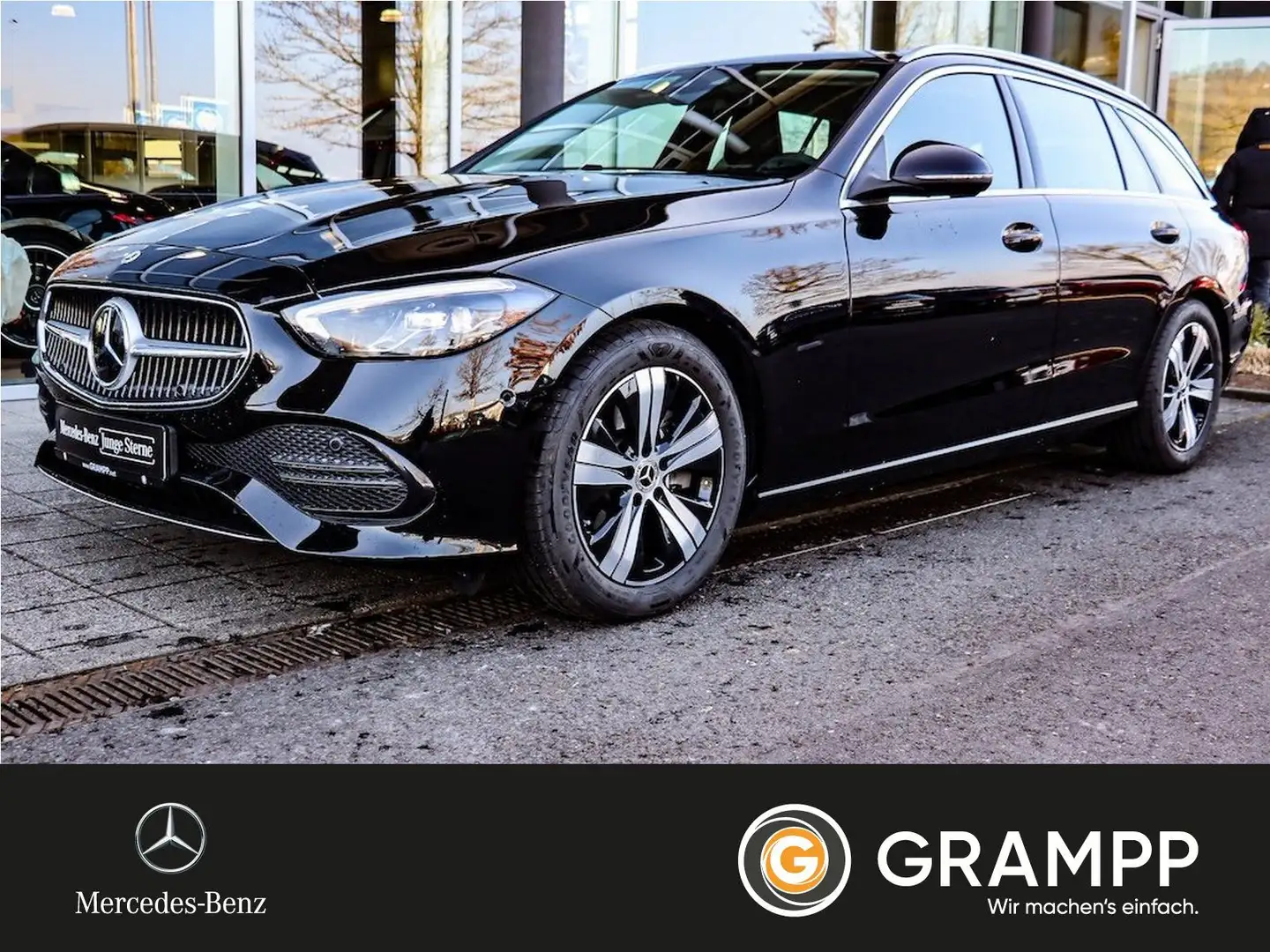 Mercedes-Benz C 200 T d Avantgarde-Advanced/Fahrassistenz/LED Schwarz - 1