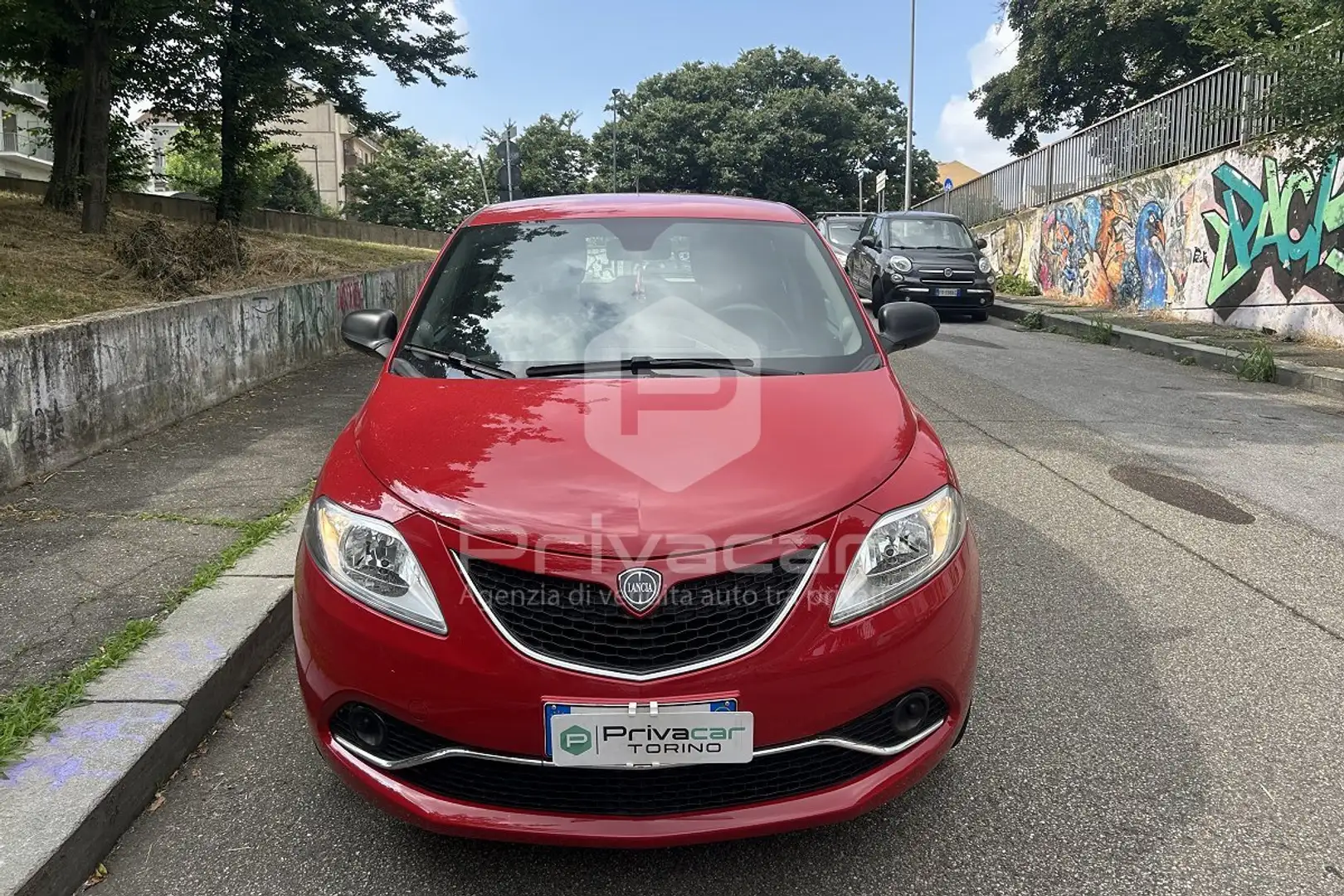 Lancia Ypsilon Ypsilon 1.2 69 CV 5 porte Silver Rosso - 2