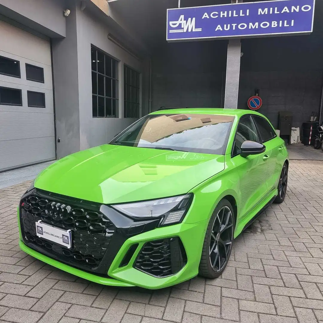 Audi RS3 RS 3 SPB TFSI quattro S tronic CARBO-GARA Verde - 1