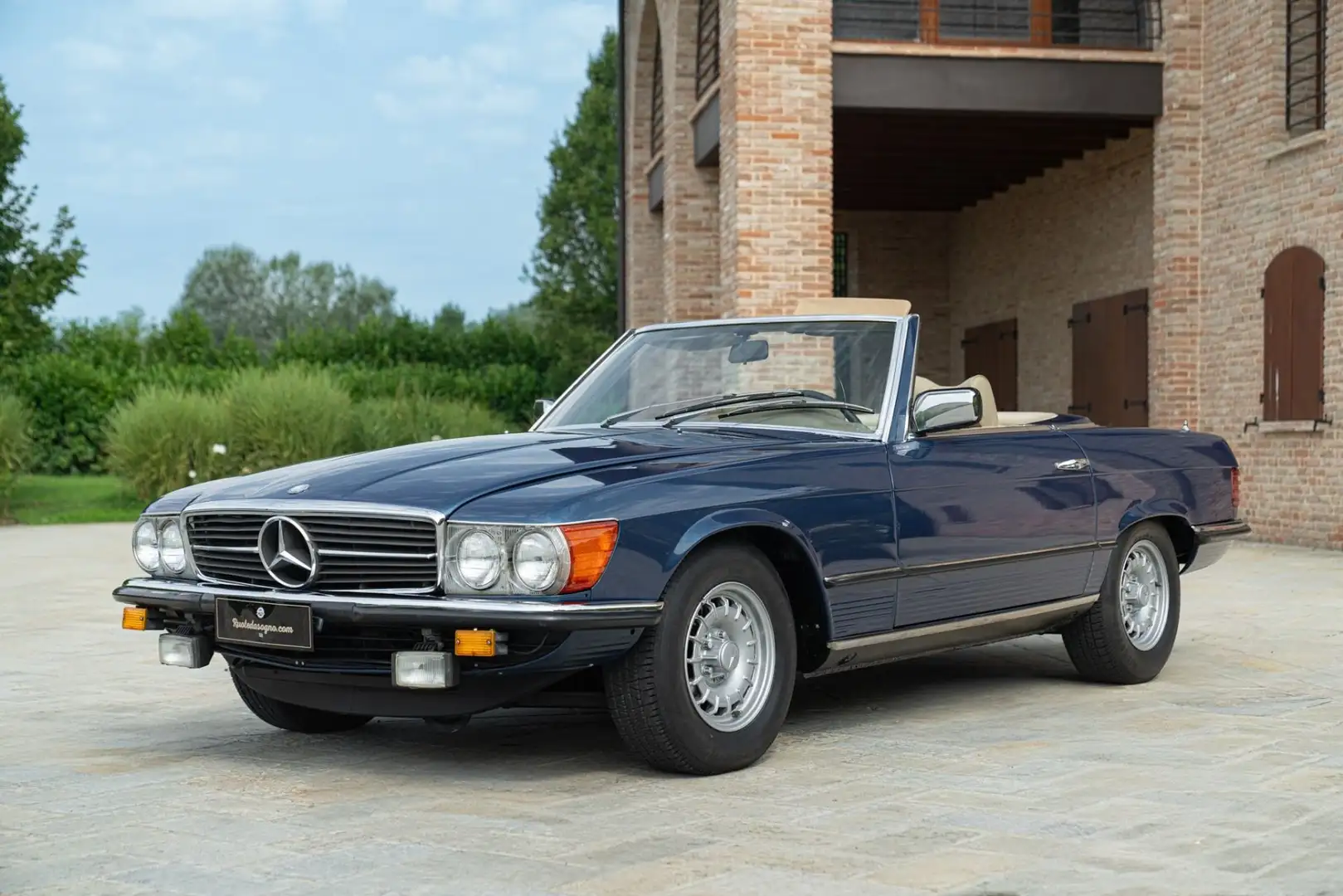 Mercedes-Benz 450 SL Blauw - 1
