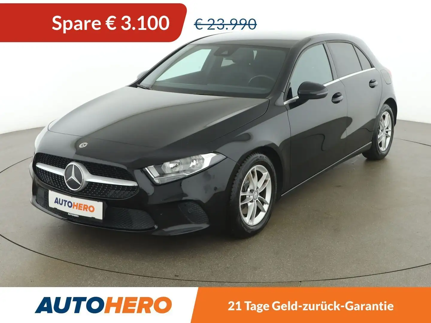 Mercedes-Benz A 180 A 180 d Aut. *NAVI*TEMPO*PDC*CAM* Schwarz - 1