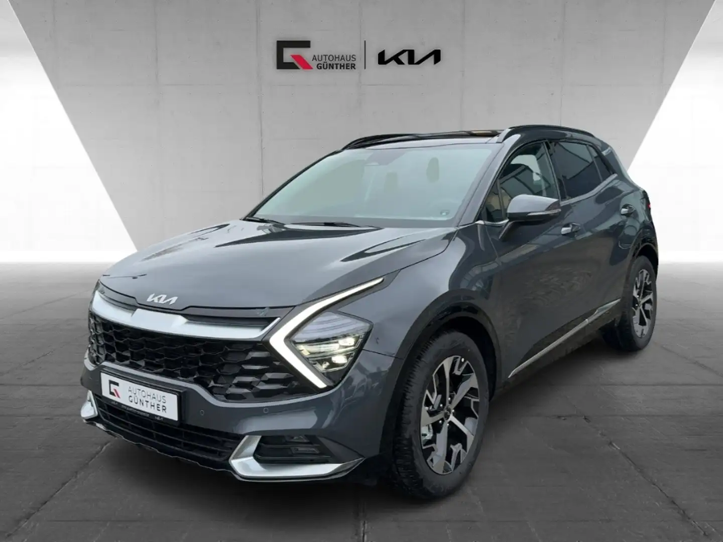 Kia Sportage Spirit 1.6 T-GDI MHEV Leder Glasdach Gris - 1