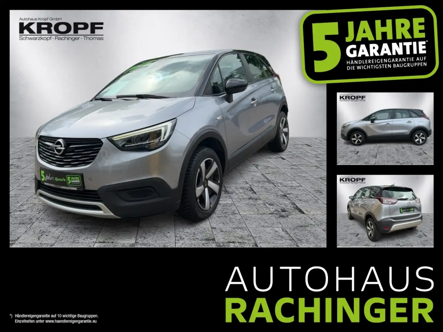 Opel Crossland 1.5 D Limited Edition **SpurH LM** Gris - 1
